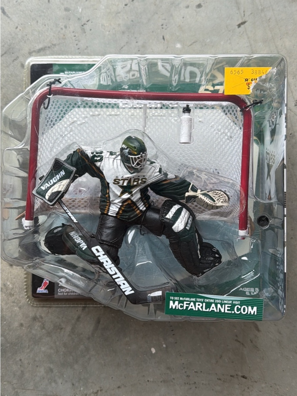 McFarlane NHL Stars Goalie Action Figure - Eddie Belfour Dallas Stars